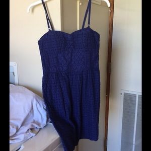 American Eagle Blue Summer Dress